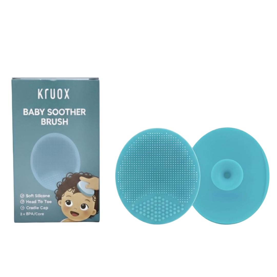 Baby Silicone Scalp Massager Brush for Cradle Cap Care and Gentle Cleansing | Ultra Soft Shampoo Brush for Newborns Infants Toddlers | BPA Free Baby Bath and Grooming Tool (1)-image-15
