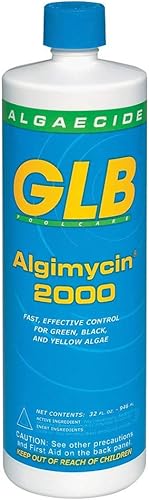 GLB 71104A-02 Algimicina 2000 Algicida para piscinas 1 cuarto de galón paquete de 2