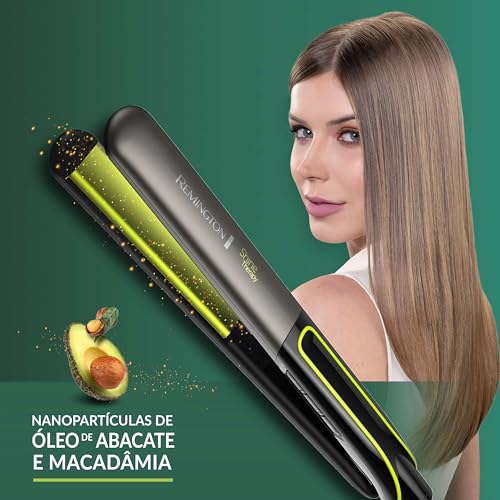 Prancha New Shine Therapy Remington Bivolt glide