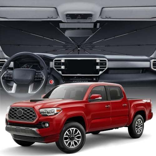 Zanch Custom Windshield Sun Shade Toyota Tacoma 2016-2025