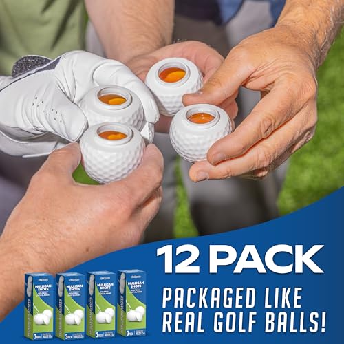 GoSports Mulligan Shots Golf Ball Shot Glasses