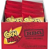 CORN NUTS BBQ Flavored Corn Kernels, Crunchy Corn Snacks, Snack Box, Variety Packs for Adults, 1.7 Oz. (Pack of 18)