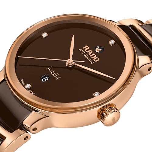 Rado -Centrix-Womens-Swiss Automatic Watch-Stainless Steel PVD-Sapphire Crystal -30.5mm2