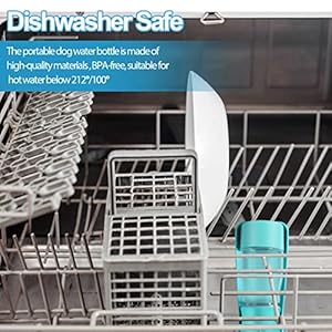   Portable-Dog-Water-Bottle-SHAFGO-2-in-1-Puppy-Travel-Water-Dispenser-No-Spill-for-Walking-Dishwasher-Safe