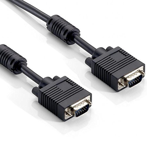 SilverHT NANOHOOP 93039 3 m VGA (D-Sub) VGA (D-sub) zwarte kabel VGA - VGA-kabel (3 m, VGA (D-Sub), VGA (D-Sub), mannelijk, mannelijk, zwart)