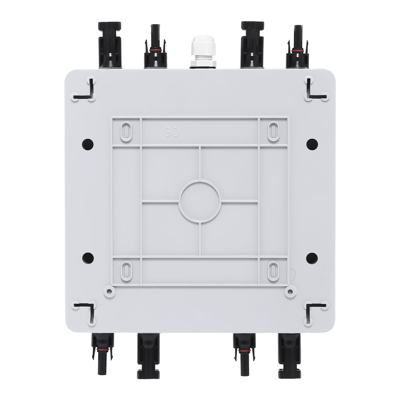 Überspannungsschutz PV, Solar Überspannungsschutz Blitzschutz DC Trennschalter PV Anlage 2 String (2 in 2 Out) 25A 1000V Solar Combiner Box für Solarmodule