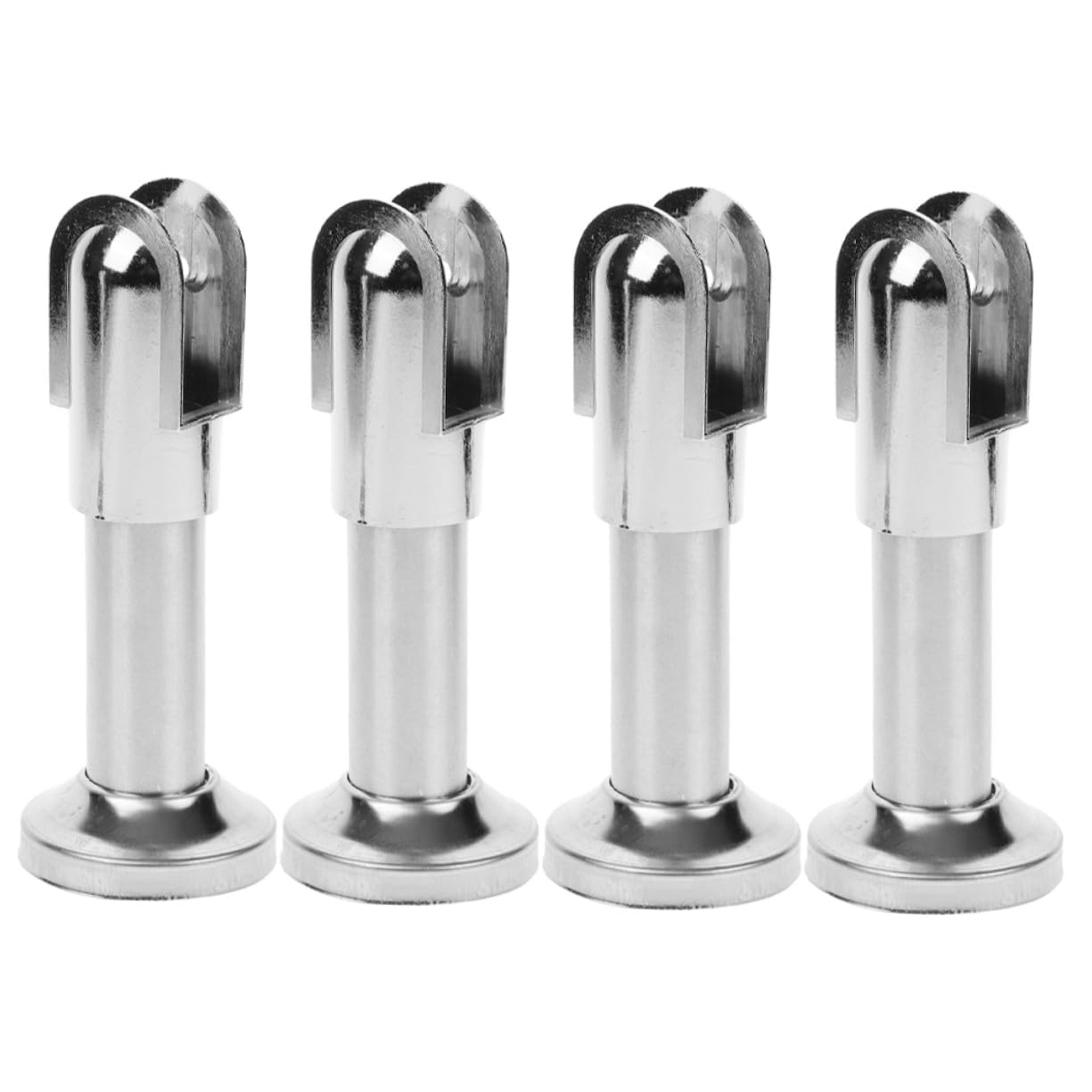 Support pour cabines de toilettes ipetboom en acier inoxydable x4