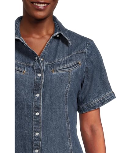 Levi's Women's Rinoa Denim Short Sleeve Dress4