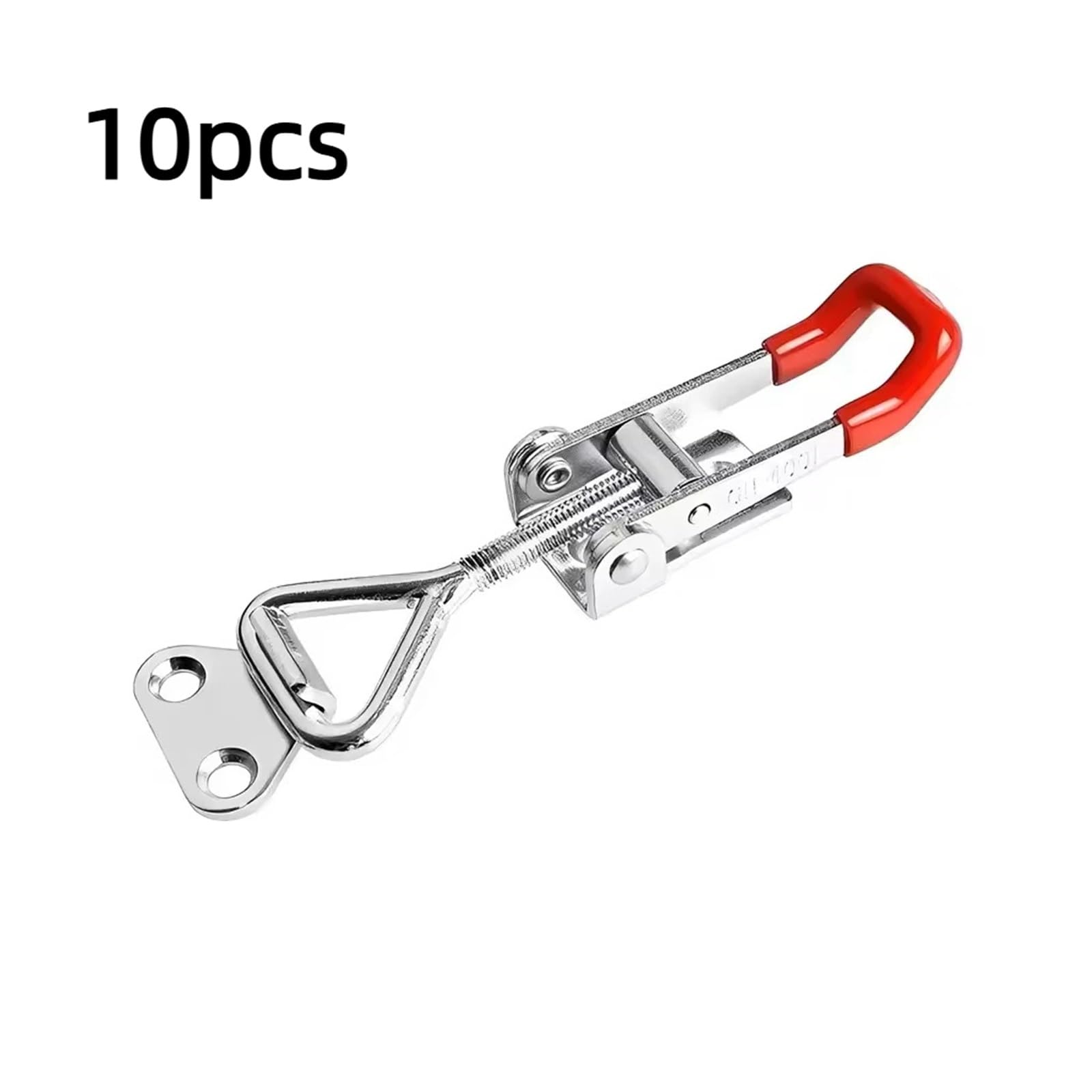 2/10 pezzi chiusura a morsetto regolabile a scatto resistente capacità di tenuta tirare for scatola degli attrezzi maschera coperchio ca(10pcs)