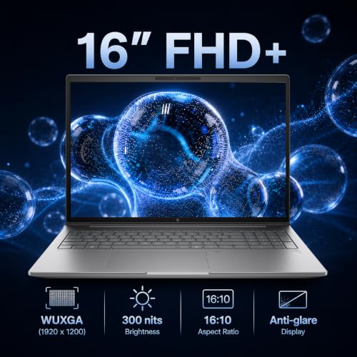 Image of HP ZBook X G1i Mobile Workstation AI Laptop (16 inch FHD+, Intel 16-Core Ultra 7 255H, NVIDIA RTX PRO 500 Blackwell 6GB, 64GB DDR5, 4TB SSD), IR webcam, 3-Yr WRT, Wi-Fi 7, Win 11 Pro (NextGen Zbook Power)