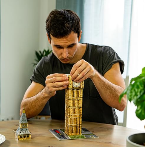 Ravensburger 3D Puzzle 12588 - Big Ben Night Edition - Das Wahrzeichen aus London, offiziell Elizabeth Tower… – Ansicht 2