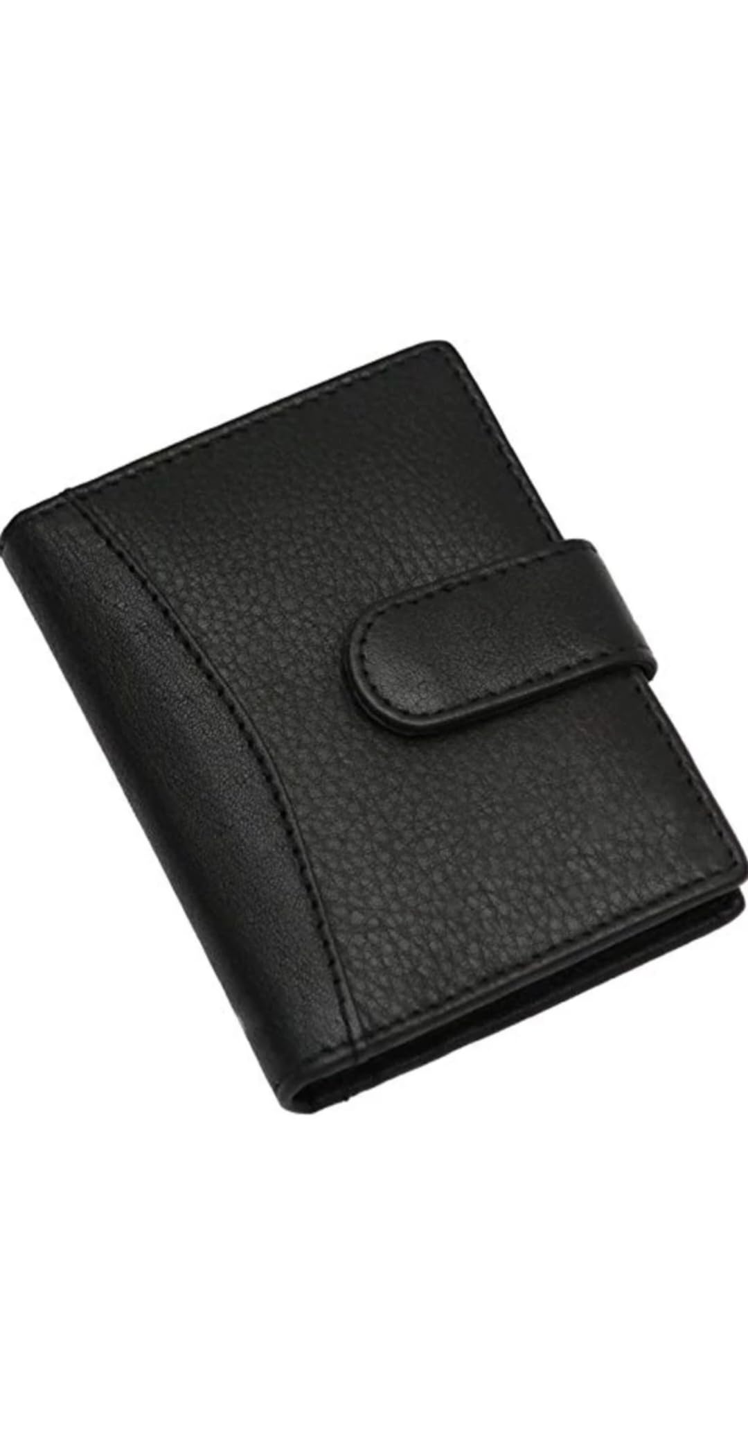 Men`S Genuine Leather Card Holder (20 Card Slots) Black OR Brown-image-27