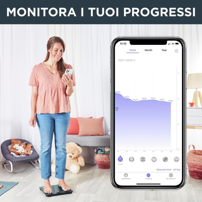 Rowenta Bilancia PESAP.Digitale Misura Massa - Immagine 5