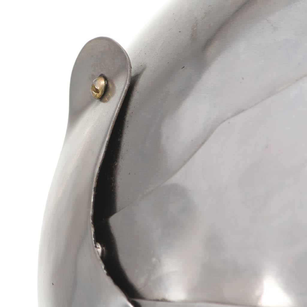 Genérico Réplica de Casco de Caballero Medieval Antiguo Larp Acero Plata,Arte y Ocio,Hobbies y Artes Creativas,Coleccionables,Armas coleccionables,286220