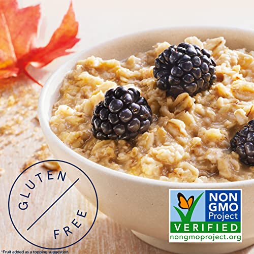 Image of Quaker Instant Oatmeal, Gluten Free, Maple & Brown Sugar, Breakfast Cereal, 12.1 Oz (Pack of 6)