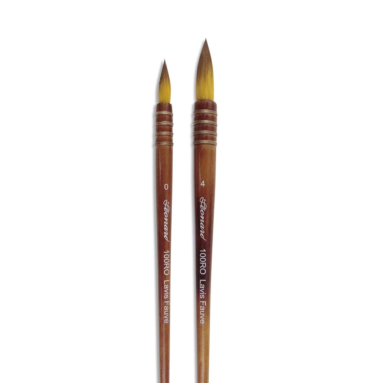 Pinceau Leonard Serie 100RO : Fini les Traces avec ce Set Lavis Aquarelle Synthetic