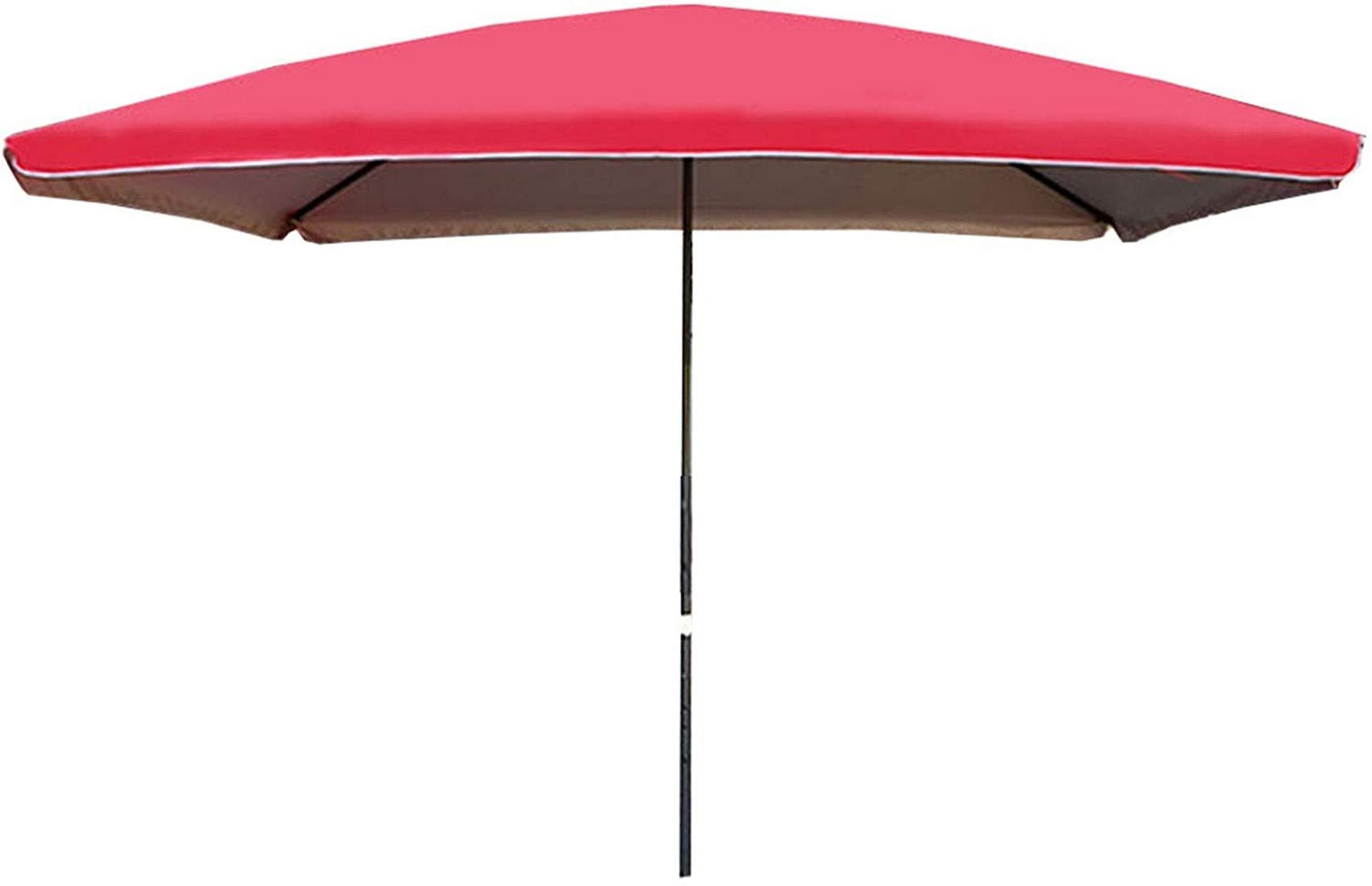 CMBSSTFC Ombrellone da Giardino per Esterni, Ombrellone a Carica da 3,0 m Facile Montaggio Protettivo Impermeabile per Ombrellone da Spiaggia e Mercato,Rosso