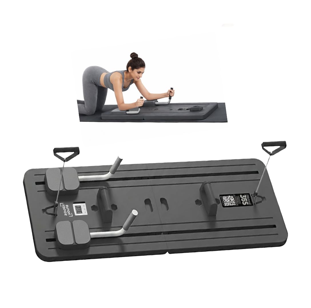 Roughhouse Multifunctional Pilates Board – All-in-One Core & Strength Training Equipment for Home Workout, Beginner-Friendly Fitness Board for Abs, Balance & Full Body Conditioning-image-20