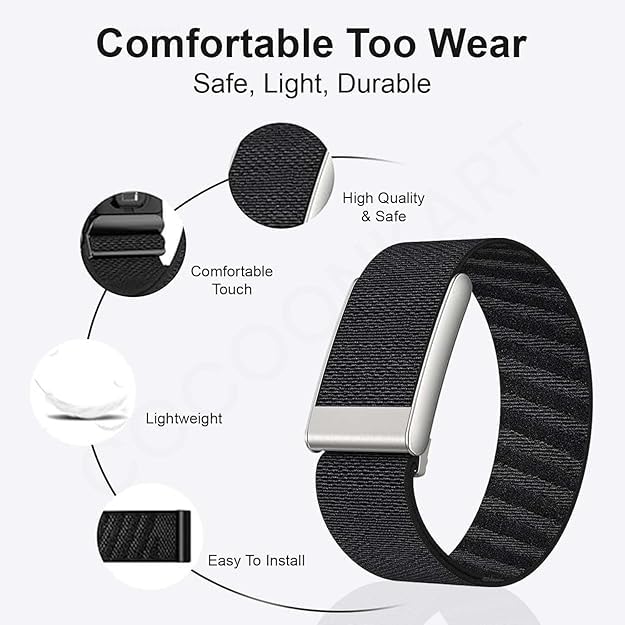 Image of Soft Nylon Sport Strap Breathable, Durable Strap Compatible with Whooop 5.0, One & Peak