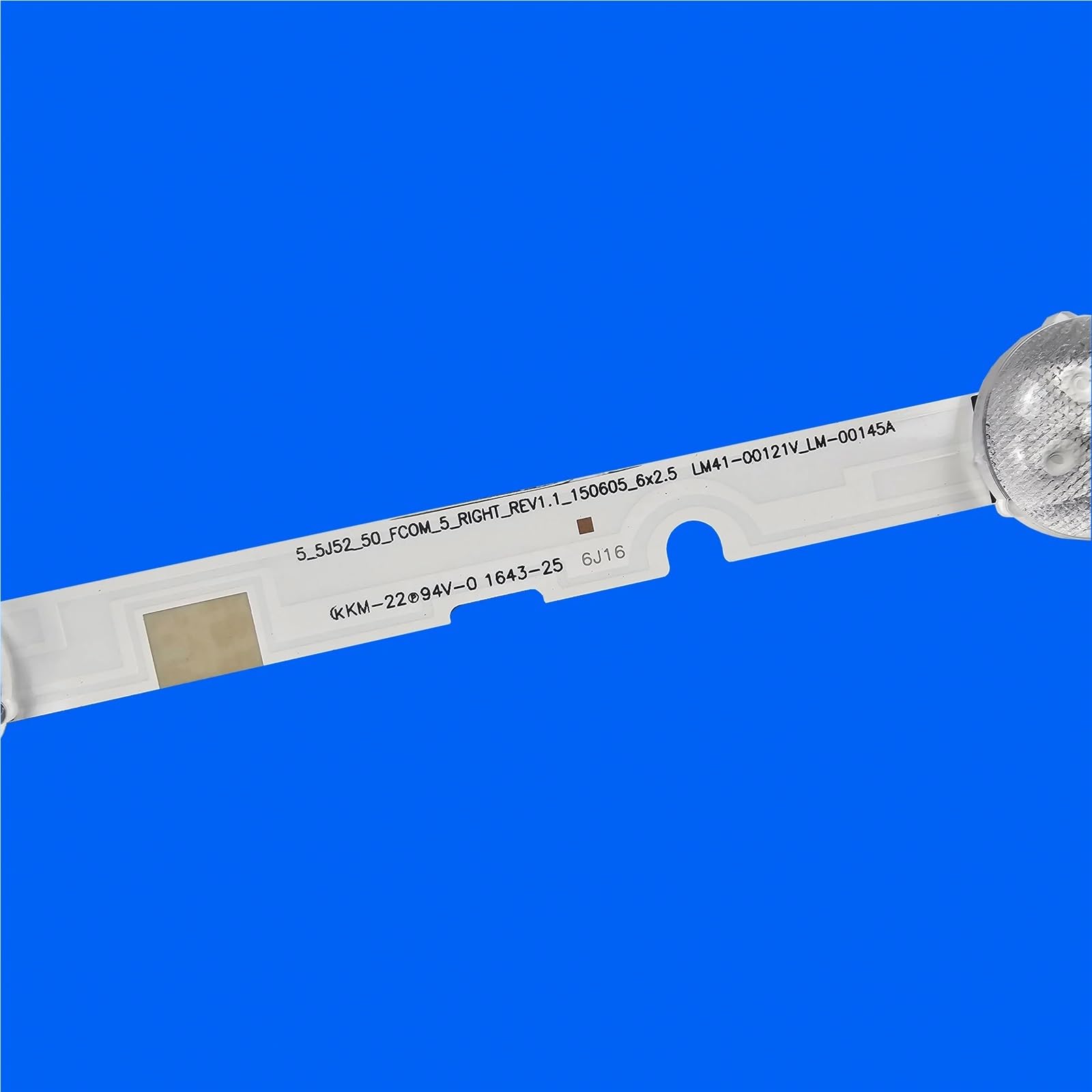 Kit rétroéclairage LED 1/510 for UE49J5200 UE49M5002 UA49N5380 UA49N5300 UE49N5000 UA49N5100 V8DN-490SMA-R0 V8DN-490SMB-R0 rétroéclairage LED du téléviseur(8 PCS For 1 TV)