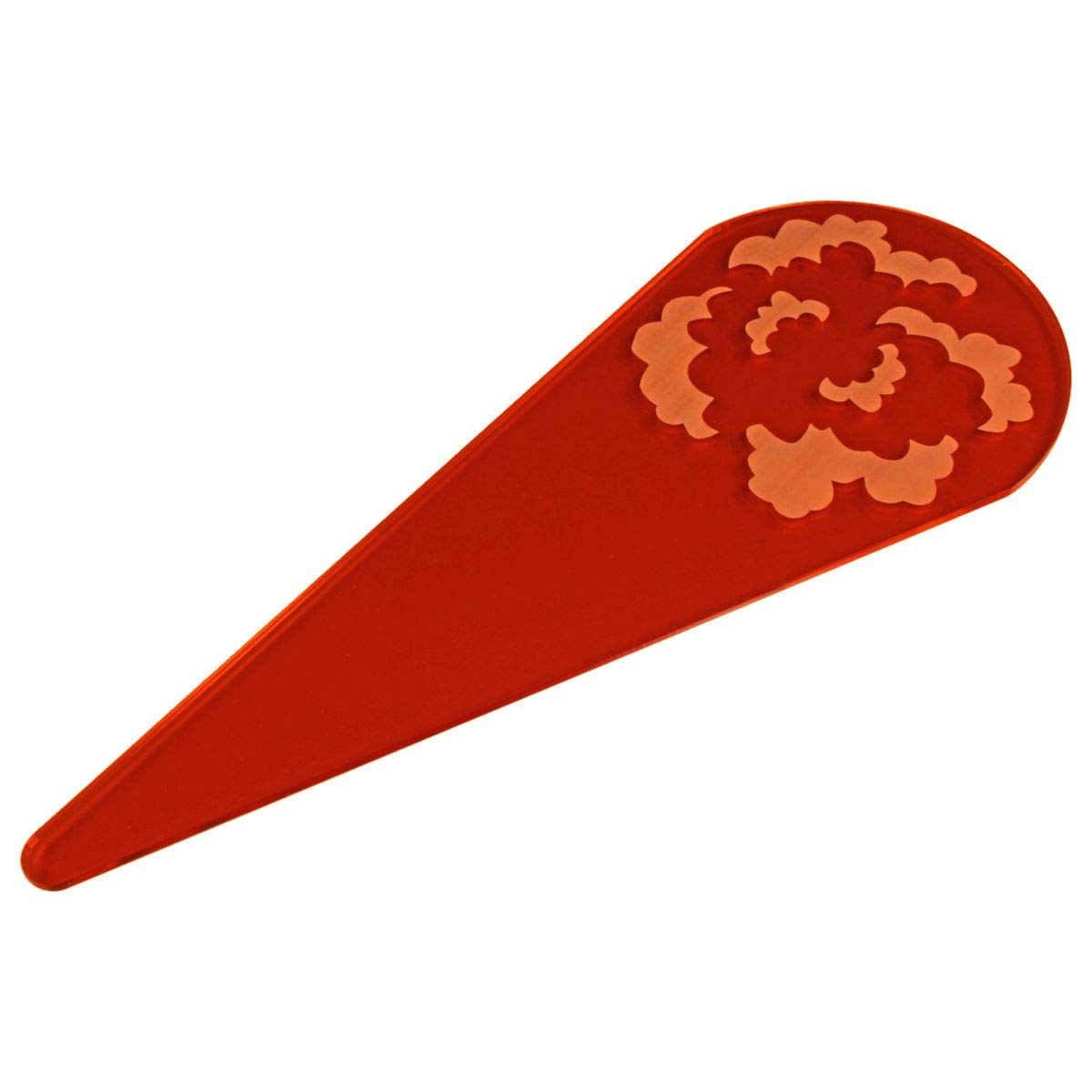 LITKO Large Teardrop Template Compatible with Infinity, Fluorescent Amber