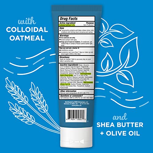 Mommy's Bliss® Eczema Ease Daily Moisturizer With Colloidal Oatmeal, Shea Butter & Olive Oil, Protects & Relieve Skin Irritations & Itching Due To Eczema, Free From Steroids & Phthalates, 5 Oz #TOP1