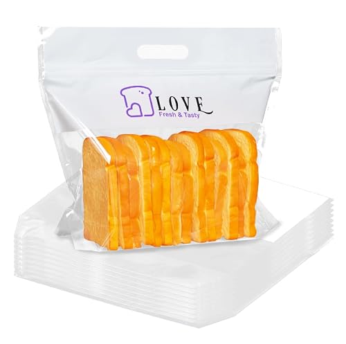 LESIBAG Plastic Bread Bags for Homemade Bread