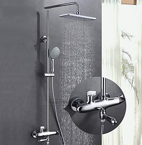 Robinet thermostatique contre les variations de température de douche effet de pluie