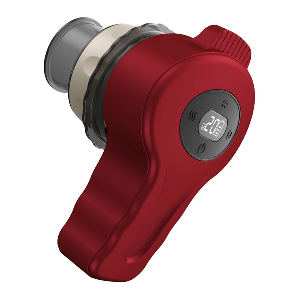 Massaggiatore a coppettazione sottovuoto – Set di terapia elettrica intelligente per coppettazione, luce rossa e blu, 12 livelli di aspirazione, sollievo dalla pressione con un clic, riduce il dolore