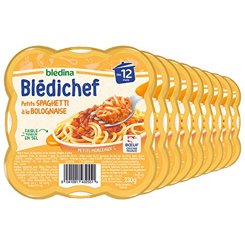 Blédina - Blédichef - Repas Bébé 12 Mois - 9 P...