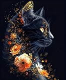 【CADEAU DE DÉCORATION】 Des œuvres d'art au point de croix vous apporteront un moment agréable et un sentiment d'accomplissement pour terminer le travail. Votre illustration au point de croix peut être utilisée comme décoration de la maison ou comme cadeau à votre bien-aimé.