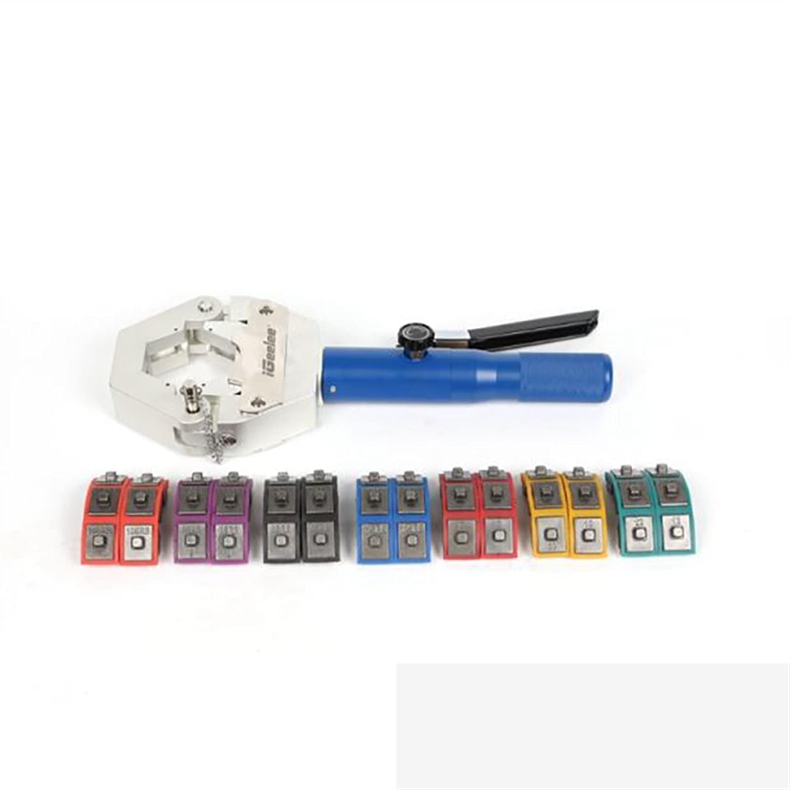 Cortadora Hidráulica, Coche portátil Aire acondicionado Tubería Máquina de prensado manual Manual de manguera hidráulica Reparación Aire acondicionado Tubería Herramienta de engarce