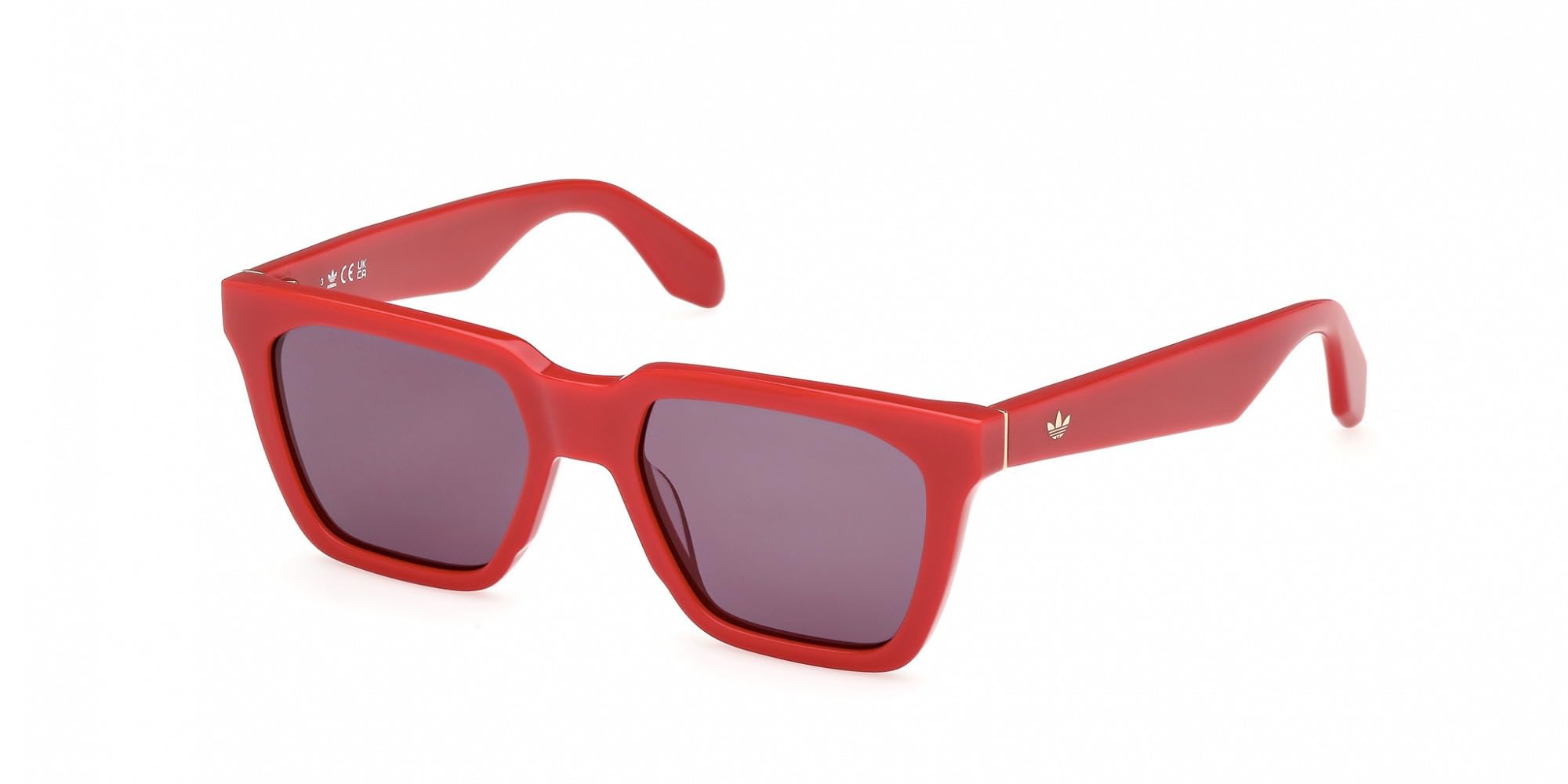 adidas Originals Occhiali da Sole OR0110 Shiny dark red 51/18/150 Uomo