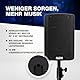 Alto TX410 350 Watt 10-Zoll Aktiver PA Anlage mit TWS Bluetooth, 2-Kanal Mixer, Monitor für Bands, DJs und Musiker, Proben, Kleinere Orte und Events