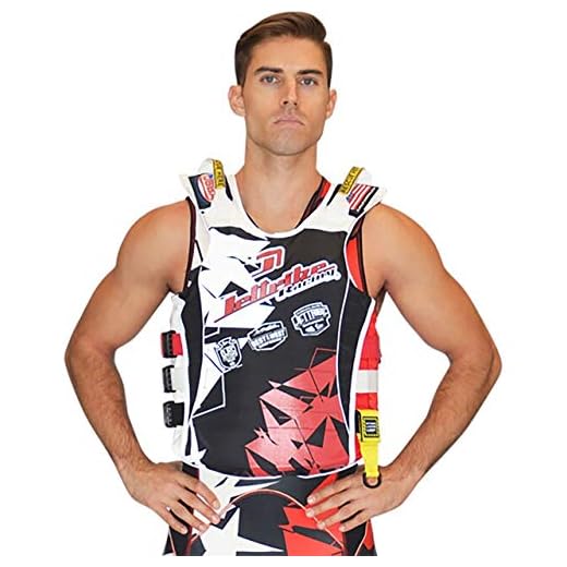 Shattered USCG Life Vest PWC Jetski Ride & Race Jet Ski Vest (Red, L/XL)