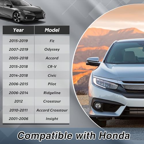 Image of Auto Transmission Filter with O-ring (with Transmission Oil-fluid Cooler O-rings）Compatible with Acura RDX RLX TSX TL /Honda Odyssey Accord CR-V Civic Pilot Replace#: 25450-P4V-013