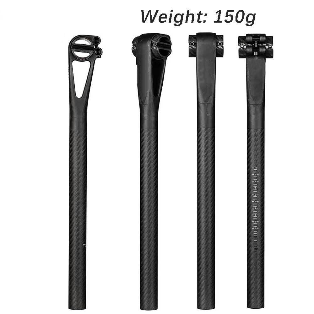 Selle de vélo Tige de Selle en Carbone Series Convient pour décalage de 5 mm Tige de Selle VTT