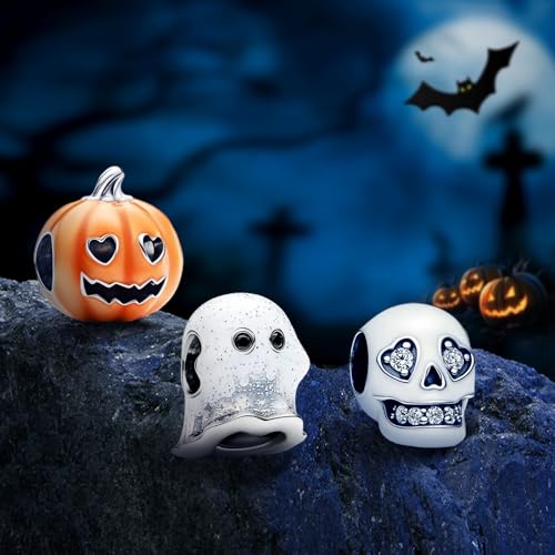 Halloween Charm Beads for Bracelets and Necklaces S925 Sterling Silver For Women Jewelry Present3