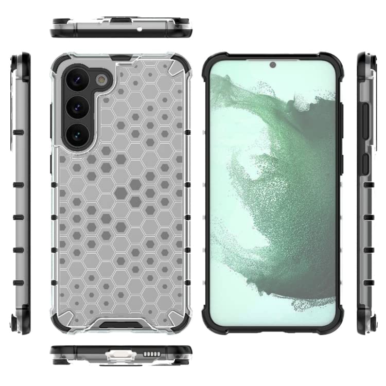 Newlike TPU Honey Comb Armor Shock Proof Back Cover for for Samsung Galaxy S23 5g (Transparent) (B0BWN981DY) Amazon Price History, Amazon Price Tracker