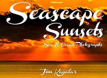 Paperback Seascape Sunsets Book