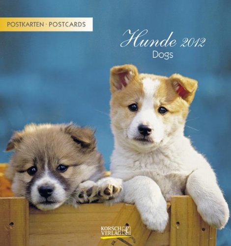 Télécharger Hunde 2012 Postkartenkalender Francais PDF