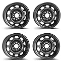 4x Alcar Stahlfelgen 4-9244 6.5Jx16 ET33 5x120 kompatibel mit BMW 1