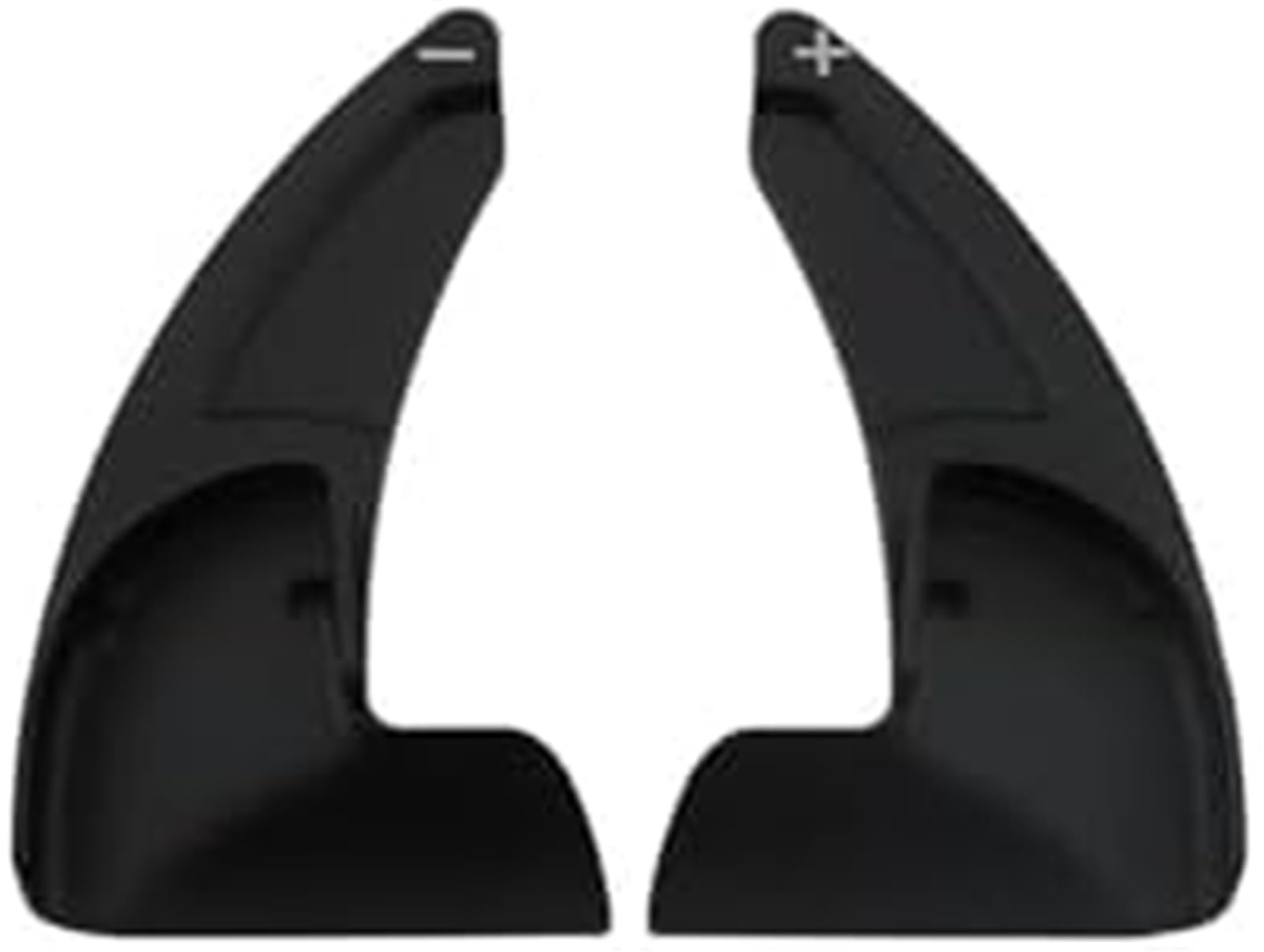 Xedlamp Black Car Gear Shift Paddle Paddle Shifter Cover Extensions, For Cherokee Kl, For Grand Wk Laredo Limited Overland 2015-2021 Car Steering Wheel Extension Gear Sticker(Black)