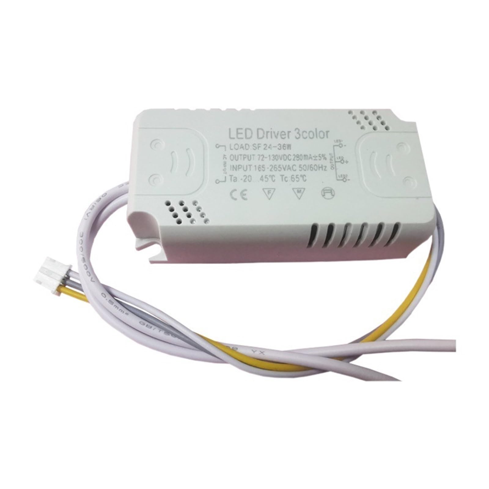 Pilote LED variable bicolore transformateur segmenté 36-60W pour de - 3