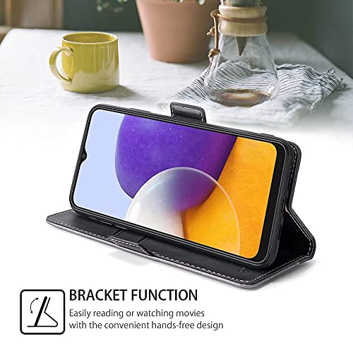 TAUYN Cover per Realme 8i, Premium PU/TPU Pelle