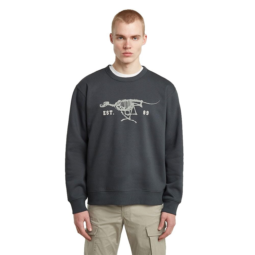 Sweater G-Star Running Dog Back sweat graphique avec imprimé dos - 8