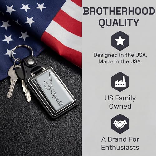 Image of Brotherhood Car Key Chain for Imperial - Classic Models Keychain for Men | and Women Gift Key Ring