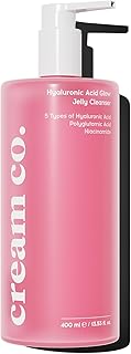 Cream Co. Leke Karşıtı Nemlendirici Yüz Temizleme Jeli Niacinamide Hyalüronik Asit, 400 ML,Tüm Cilt Tipleri