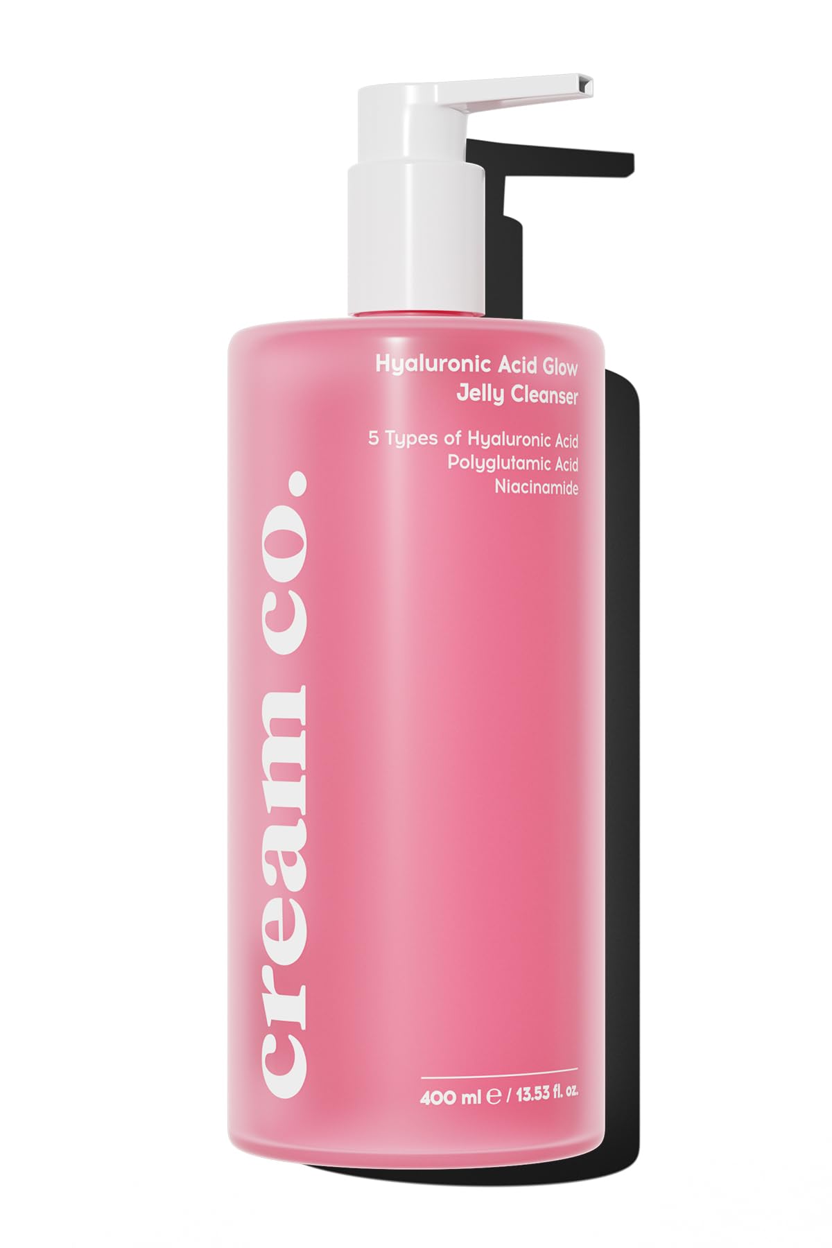 Cream Co. Leke Karşıtı Nemlendirici Yüz Temizleme Jeli Niacinamide Hyalüronik Asit, 400 ML,Tüm Cilt Tipleri