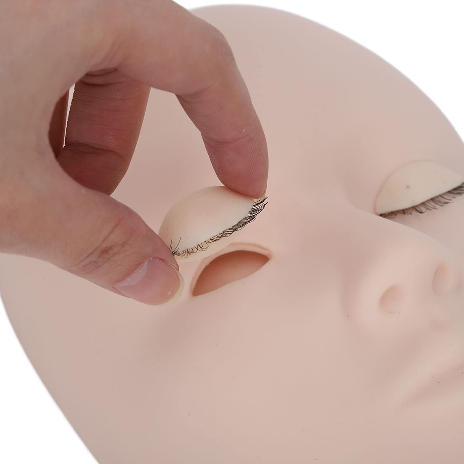 Replaced Eyelids Mannequin Head - Image 4